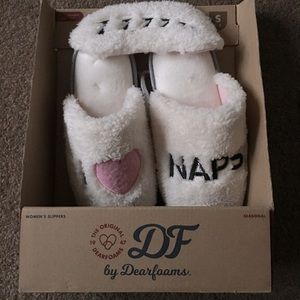 Dearfoams Women’s Memory Foam Slippers S(5-6) NWT